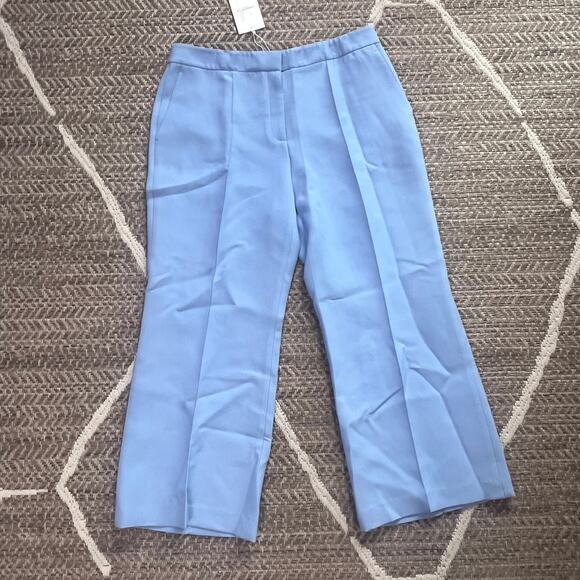 Lafayette 148 New York Gates Wool/Silk Flared Pants Sz 12 womens - Picture 2 of 6